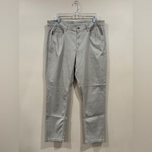 Perry Ellis Men’s Pants Slim Fit Stretch Vintage Khaki 36x30 NWT